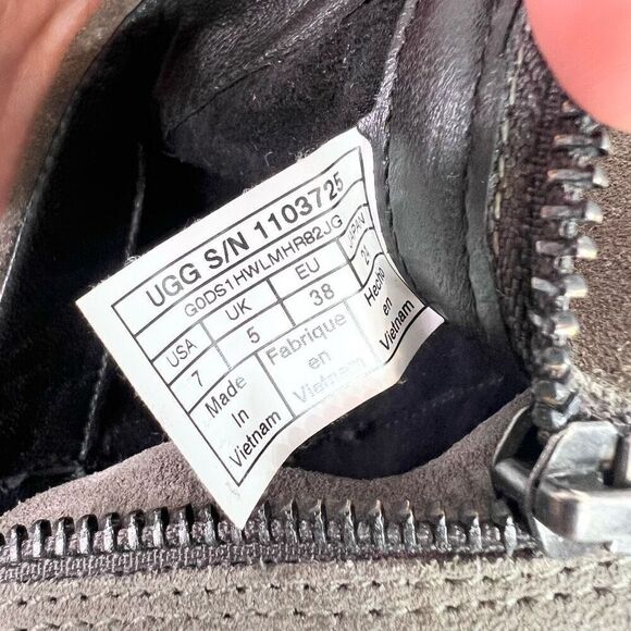 UGG Gray Ankle Boots - Picture 10 of 11